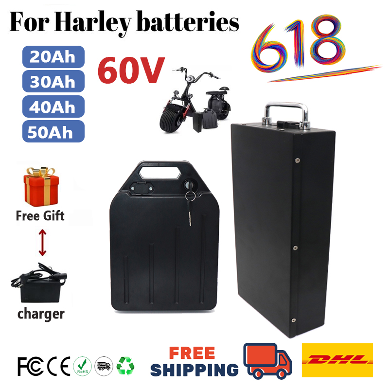 60V 50Ah Electric Scooter Battery - Batería de Litio 18650 de 60V