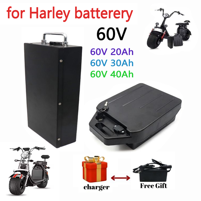 60V 50Ah Electric Scooter Battery - Batería HarleyBattery 60V 20Ah 30Ah 40Ah