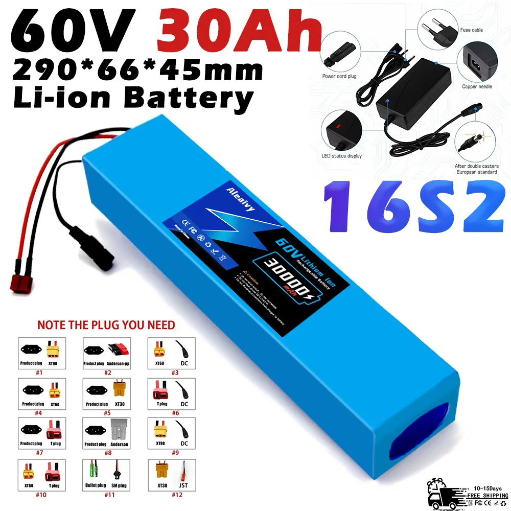 60V 50Ah Electric Scooter Battery - 2025 Paquete de batería de iones