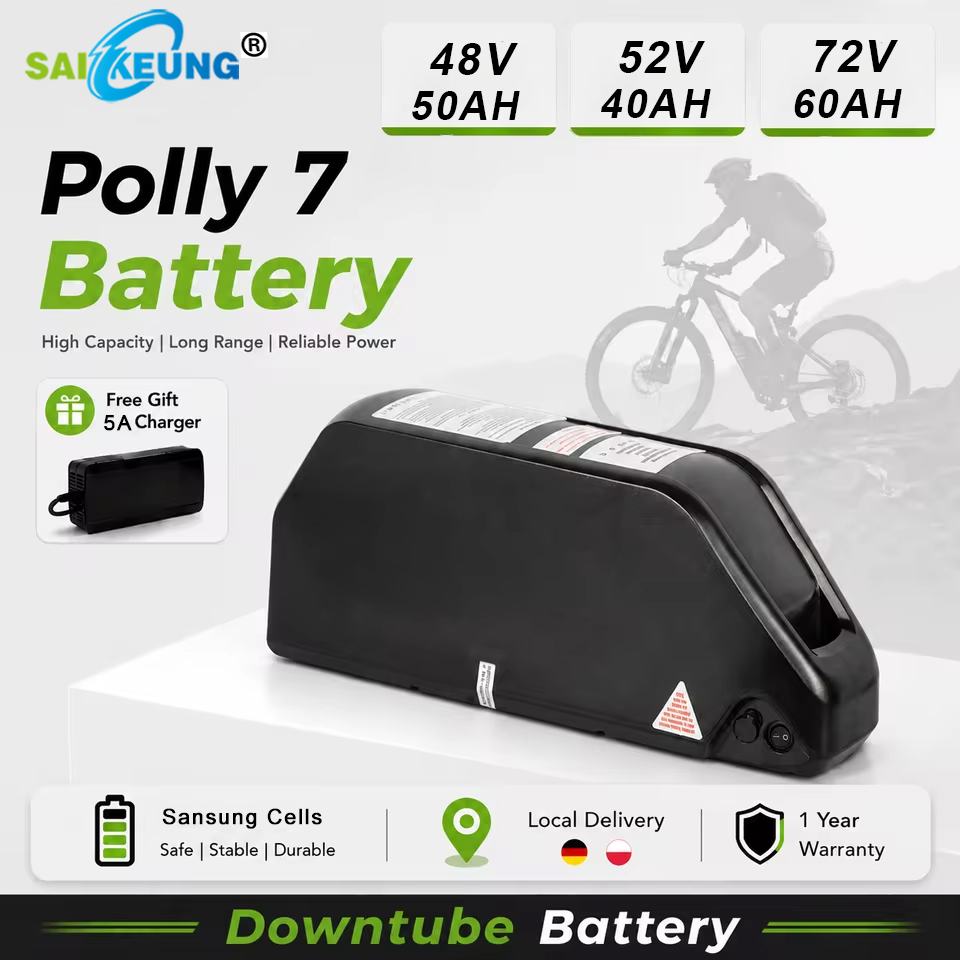 72V 50Ah 21700 Lithium Battery - Batería para bicicleta eléctrica Cham-Rider 36V
